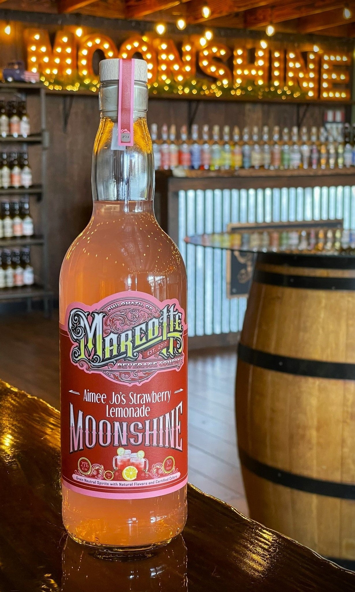 Strawberry Lemonade Moonshine