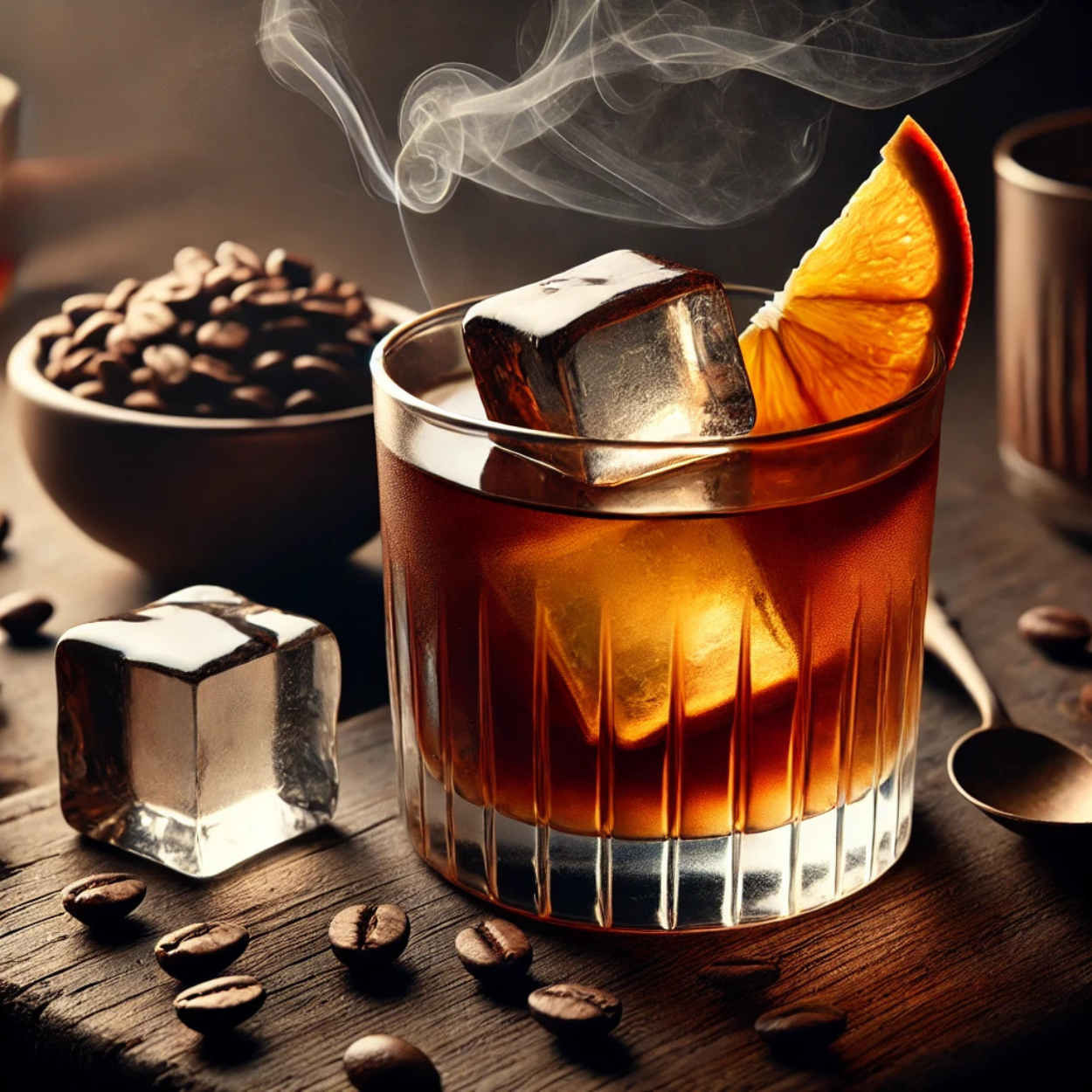 Smoky Coffee Old Fashioned