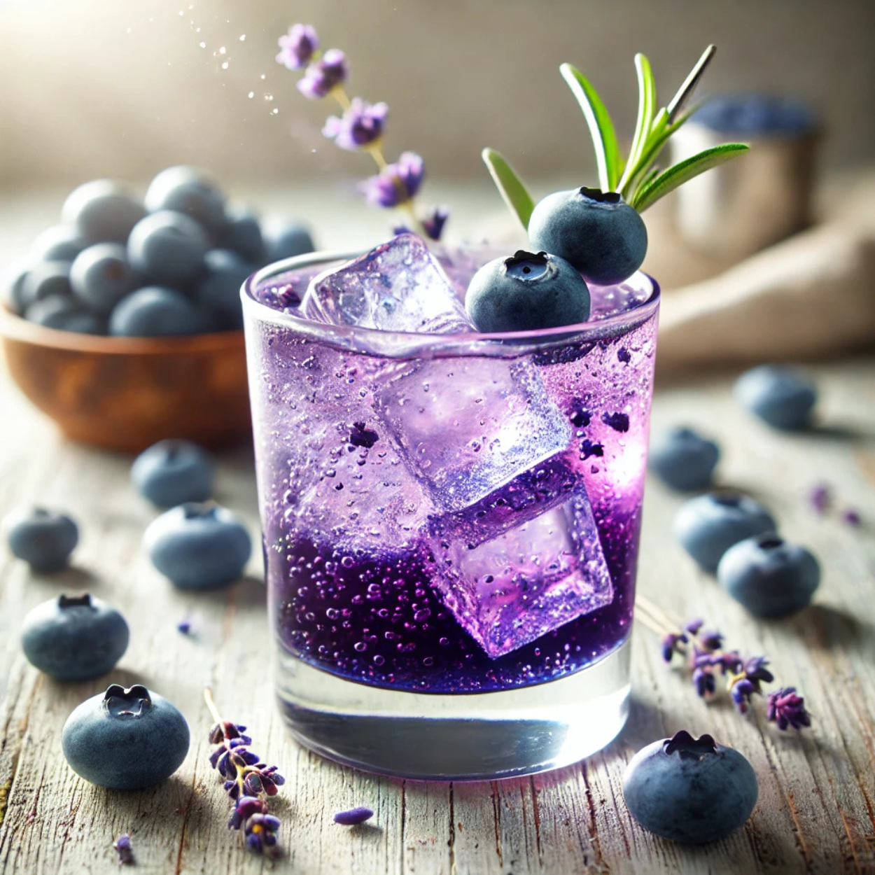 Blueberry Moonshine Smash