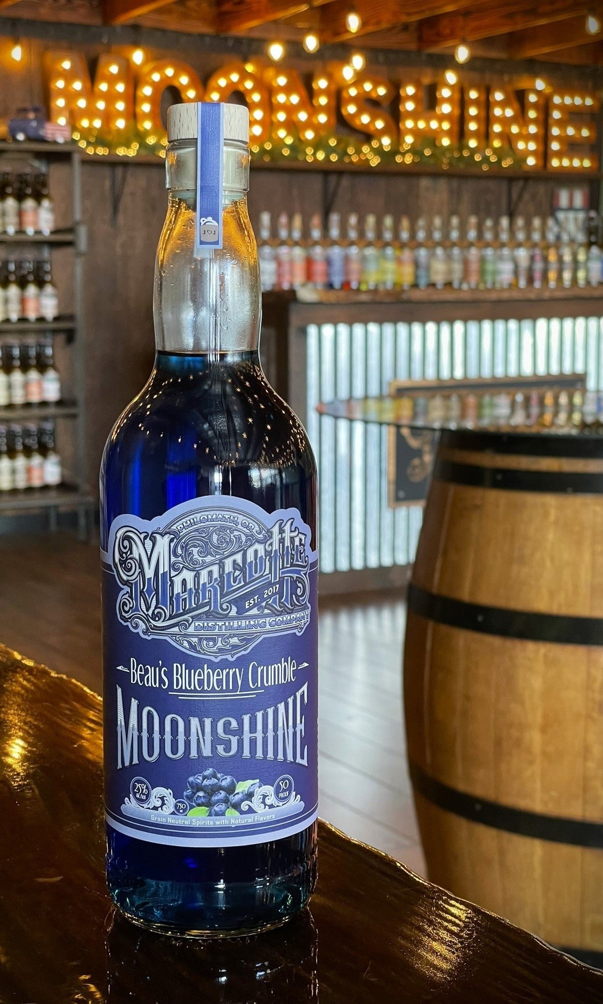 Blueberry Crumble Moonshine