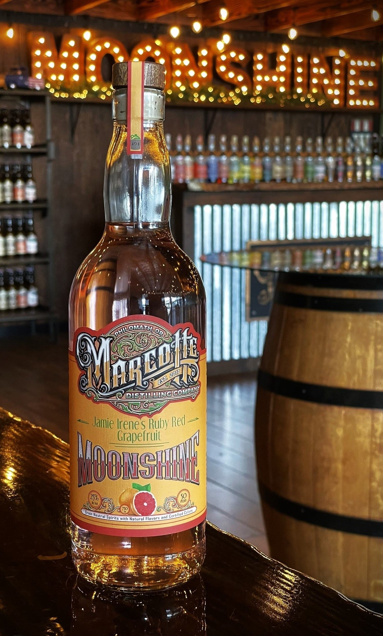 Ruby Red Grapefruit Moonshine